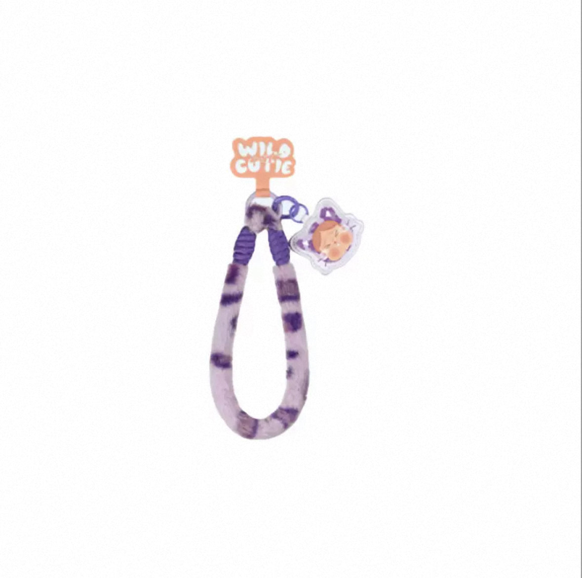 CRYBABY Ocelot cat mobile phone lanyard