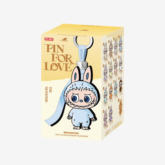 THE MONSTERS Heart Code Series - Glue Plush Pendant Blind Box (A-M)