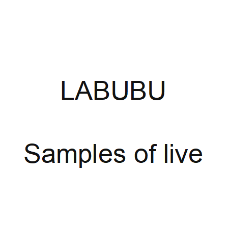 LABUBU(Samples of live broadcast rooms)(CD)