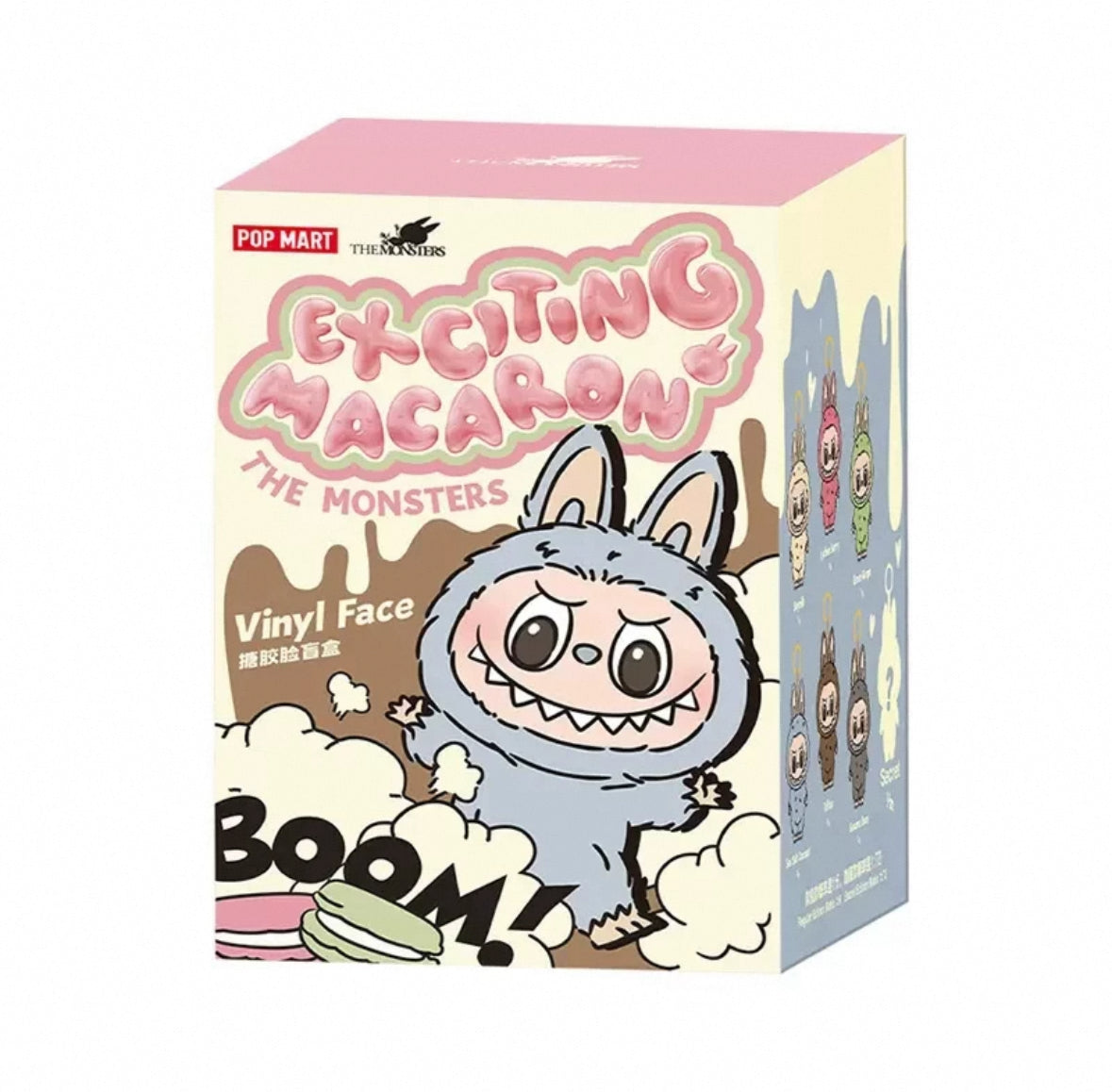 LABUBU Exciting Macaron Random Single New Blind Box (with hidden versions available)