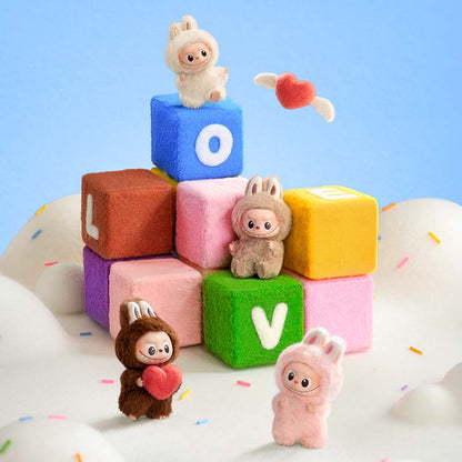 THE MONSTERS Heart Code Series - Glue Plush Pendant Blind Box (N-Z）