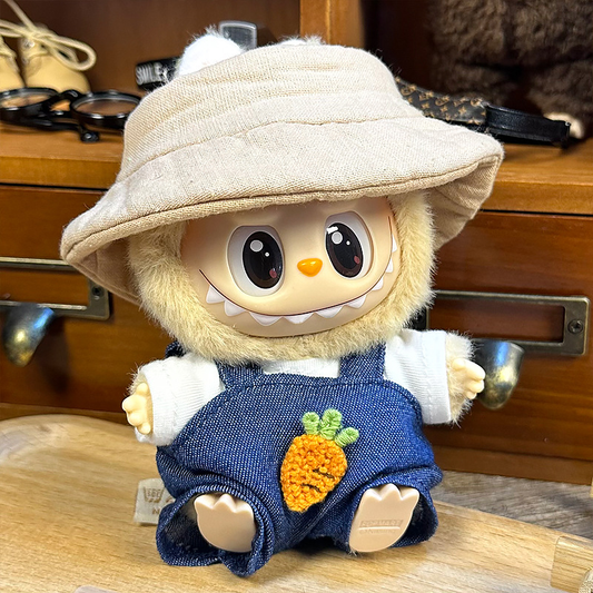 Carrots (khaki hat, T-shirt, overalls