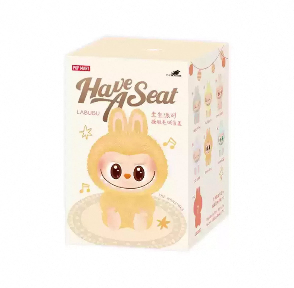 （Purchase link）LABUBU Have A Seat Random Single New Blind Box (with hidden versions available)